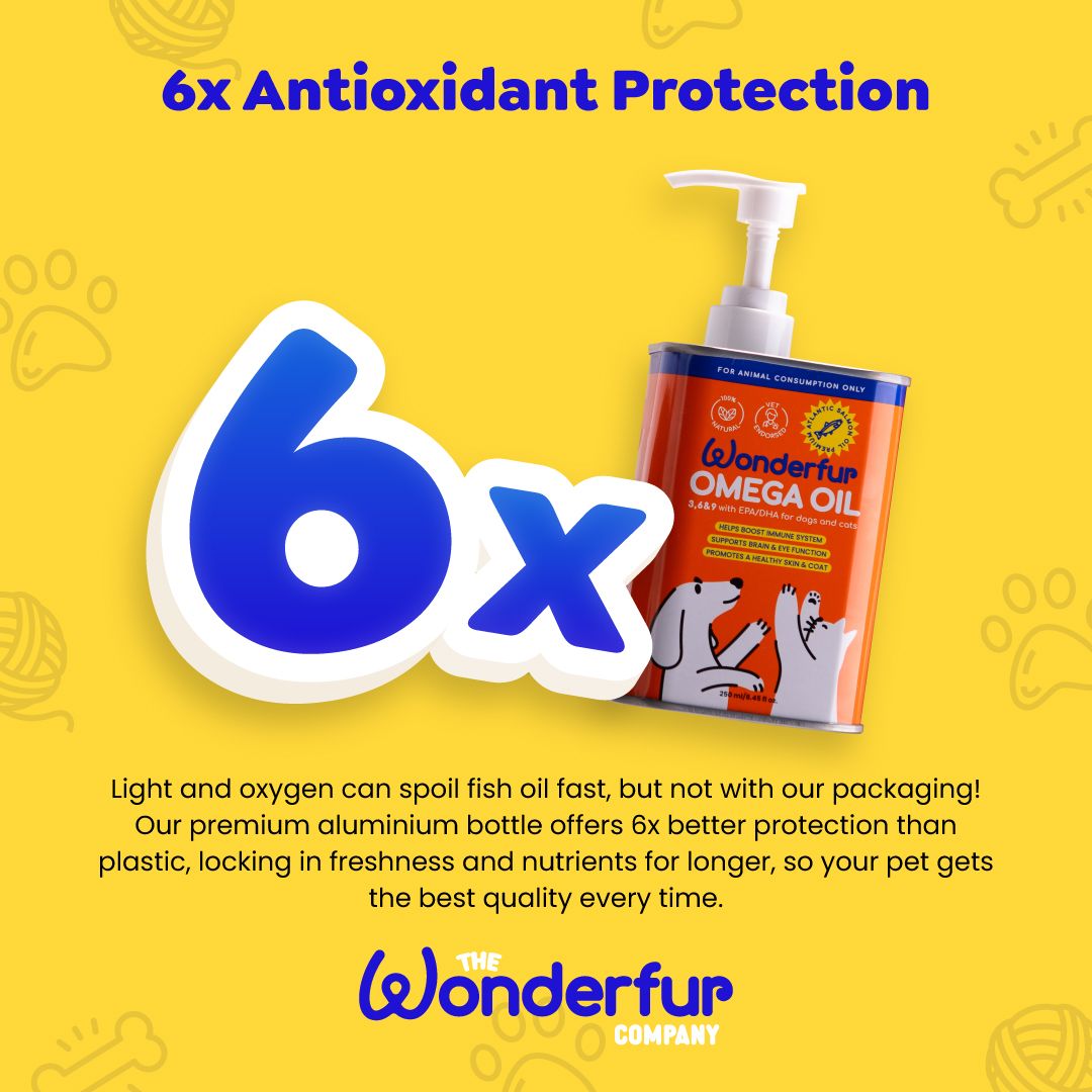 Supports Overall Health & Wellbeing of your pet.