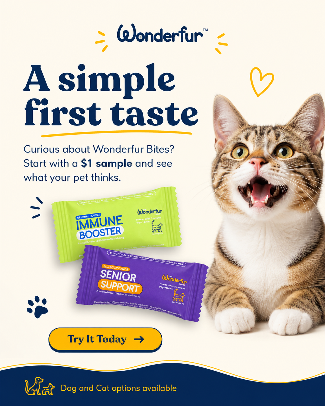 Wonderfur $1 Sample