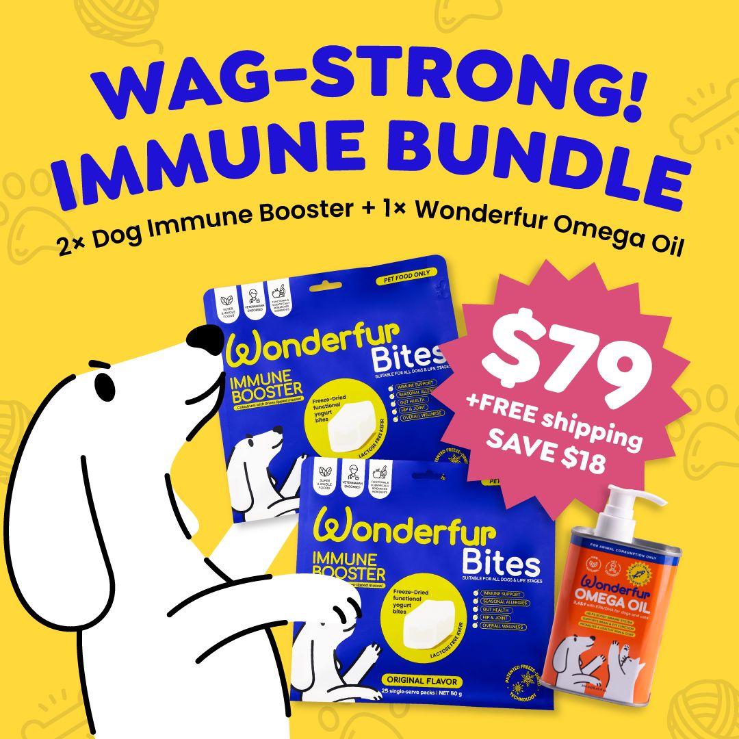 Wag-Strong Immune Bundle for Dogs + Free Shipping