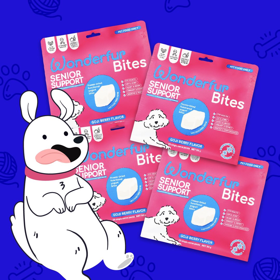 dog senior support bites