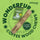 Wonderfur Coffee Wood Nibbler product on a green background with brand name.