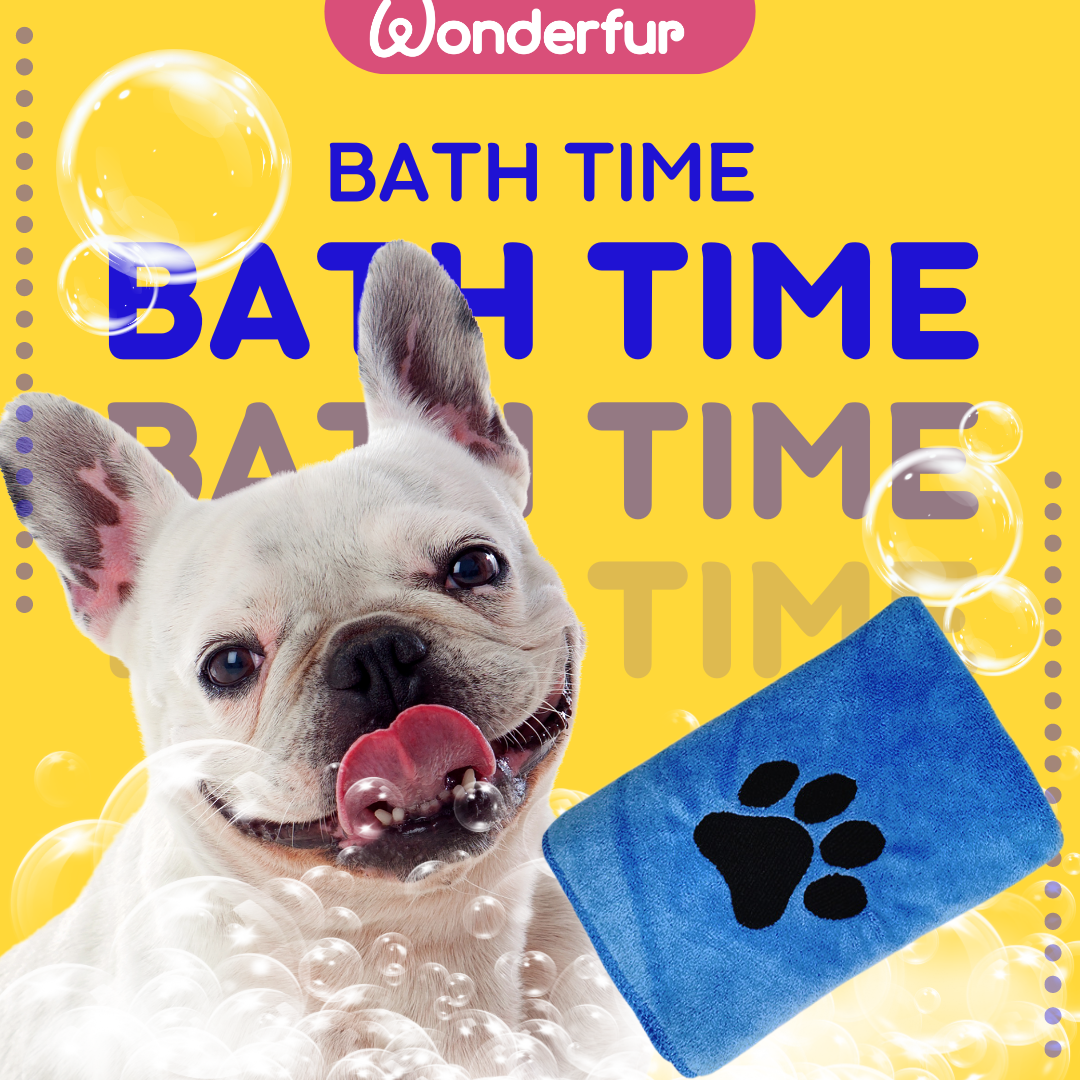 Wonderfur pet towel, pet travel towel, quick-drying towel pet