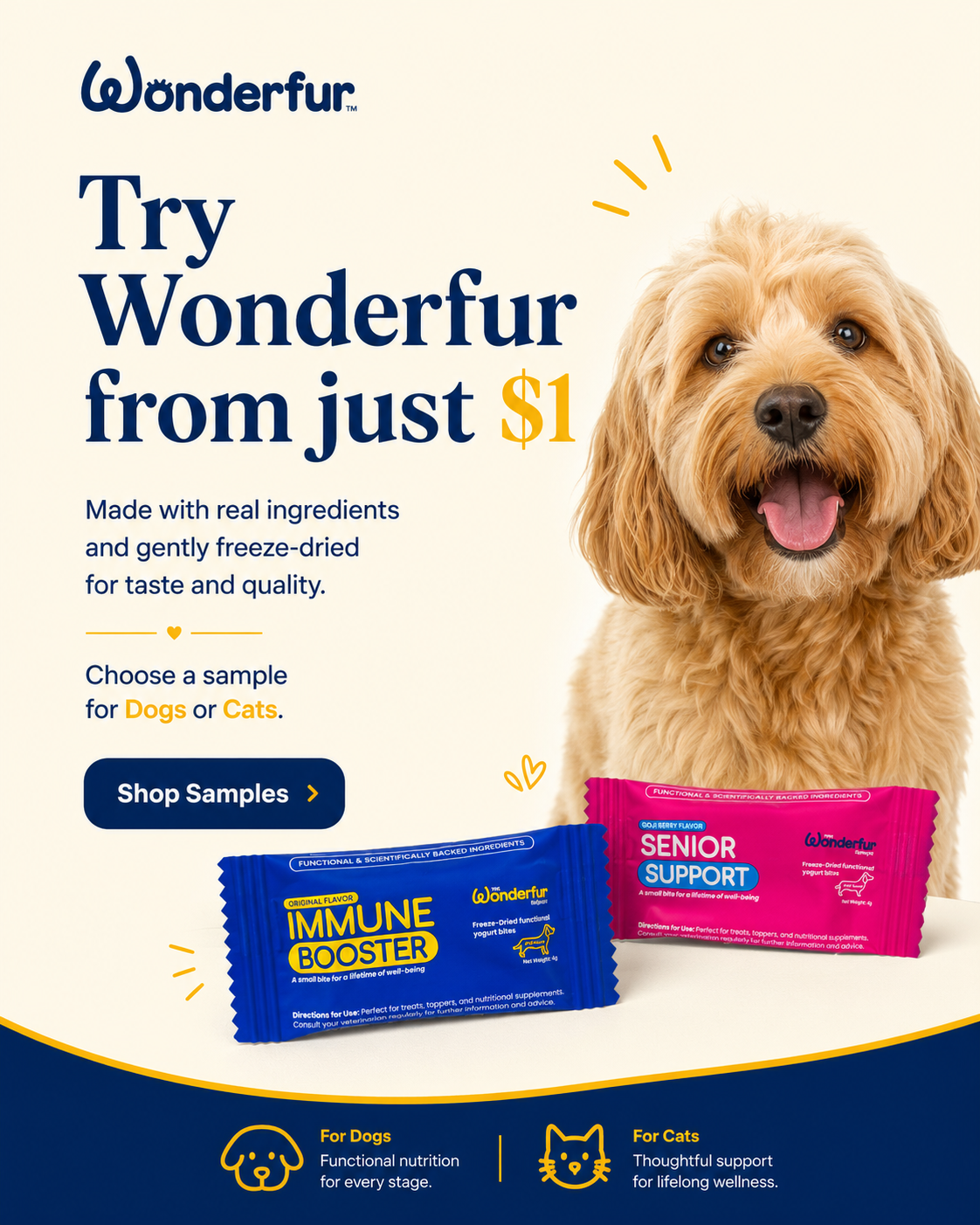 Wonderfur $1 Sample