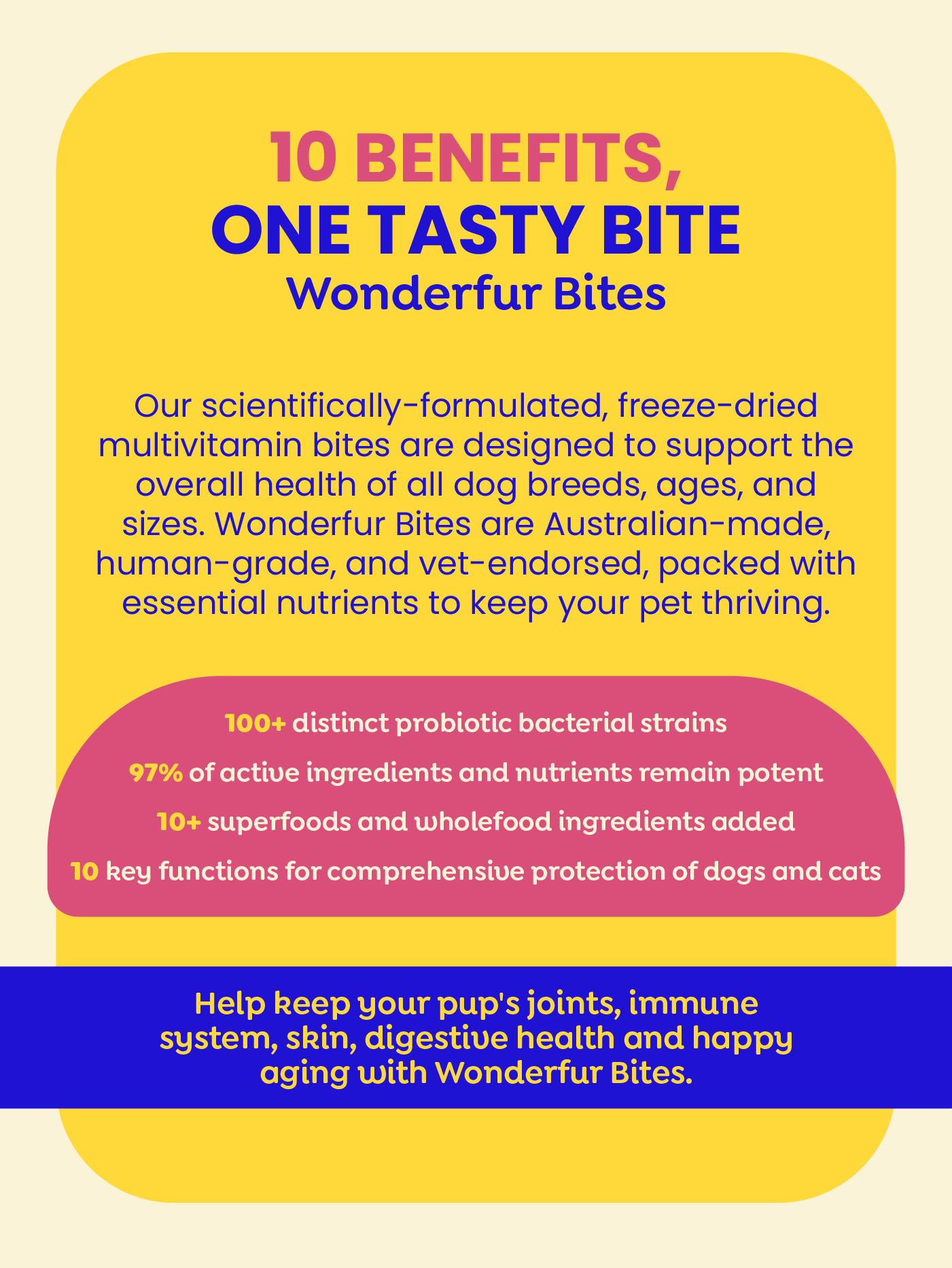benefits of using wonderfur bites 